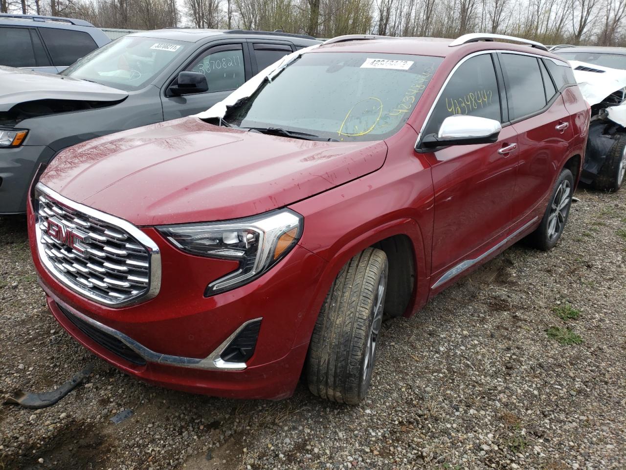 Photo 2 from auction – 2018 GMC TERRAIN DE with VIN 3GKALXEX6JL208080