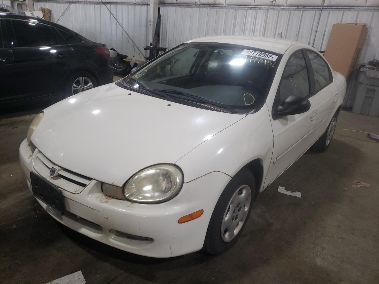Photo 2 from auction – 2002 DODGE NEON with VIN 1B3ES26C32D615765