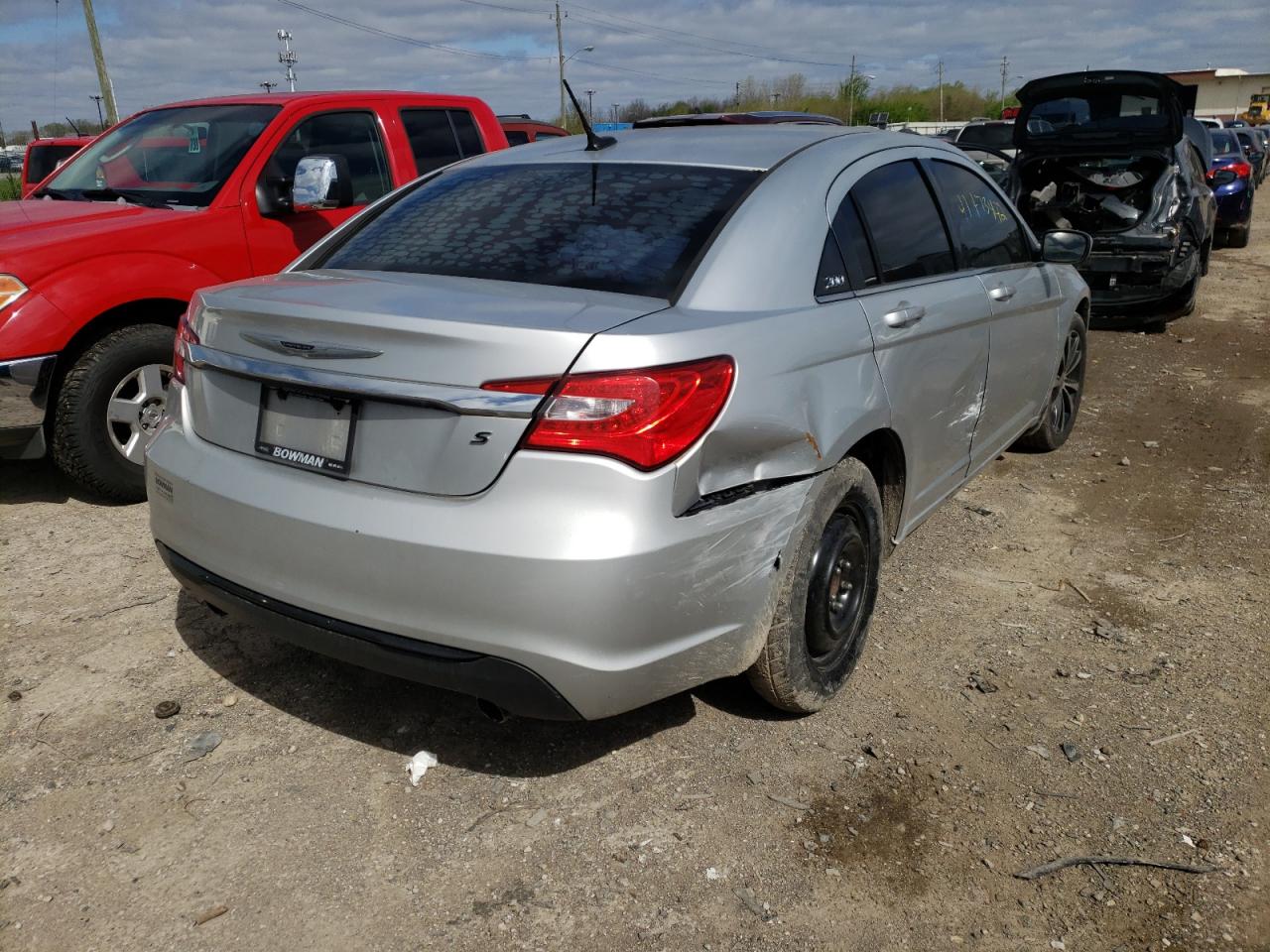 Photo 4 from auction – 2012 CHRYSLER 200 TOURIN with VIN 1C3CCBBG4CN249715