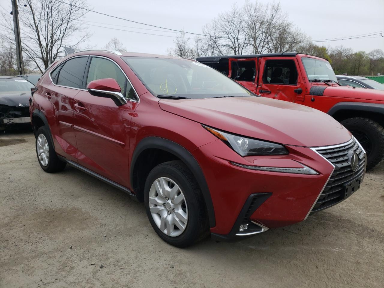 Photo 1 from auction – 2020 LEXUS NX 300 with VIN JTJGARDZ4L5003433