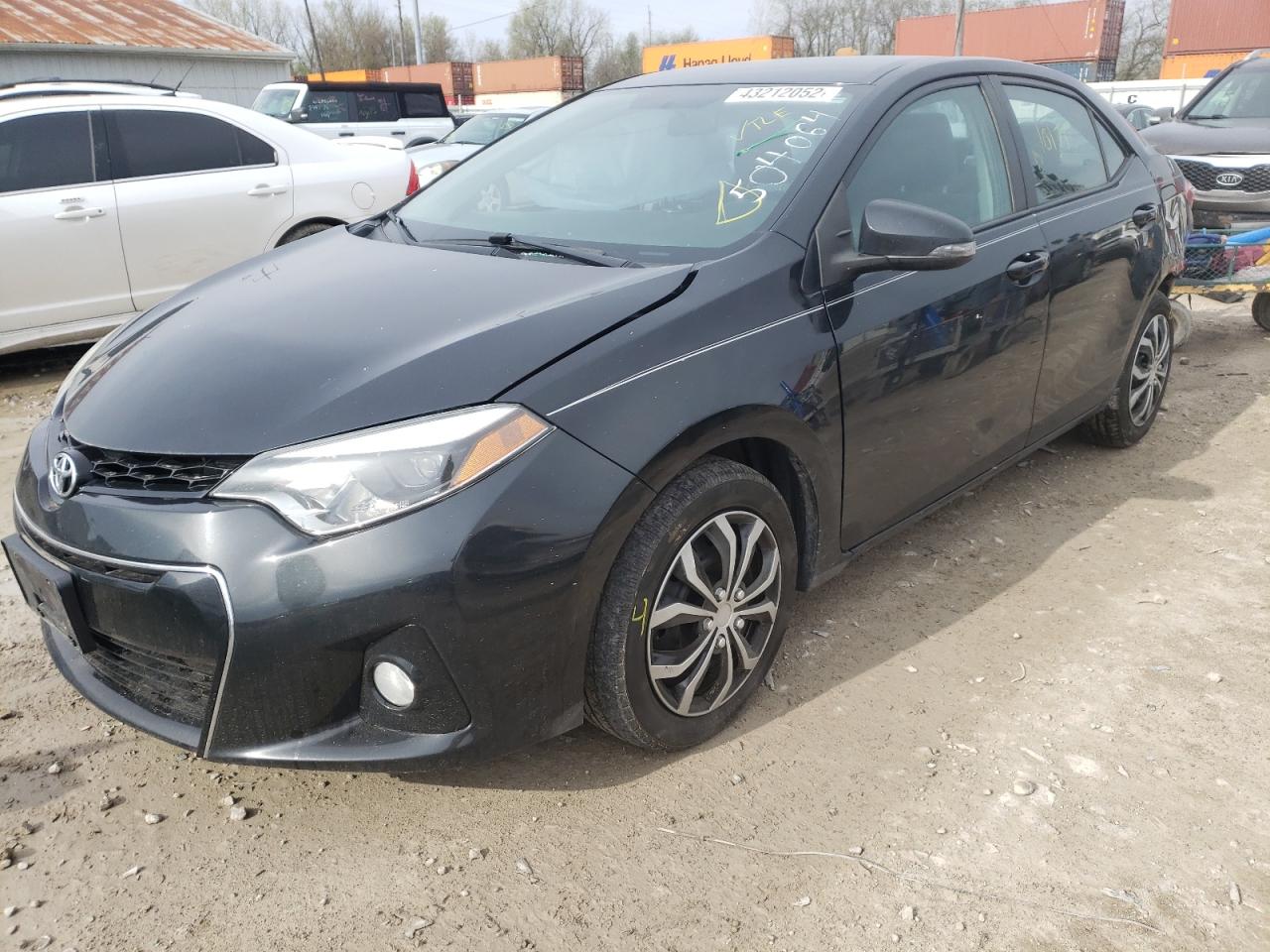 Photo 2 from auction – 2016 TOYOTA COROLLA L with VIN 2T1BURHE0GC504064