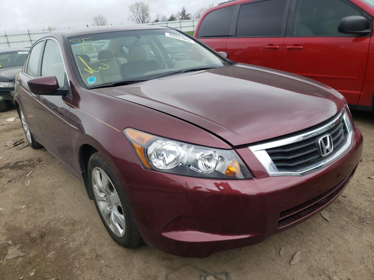 Photo 1 from auction – 2010 HONDA ACCORD EXL with VIN 1HGCP2F87AA054054