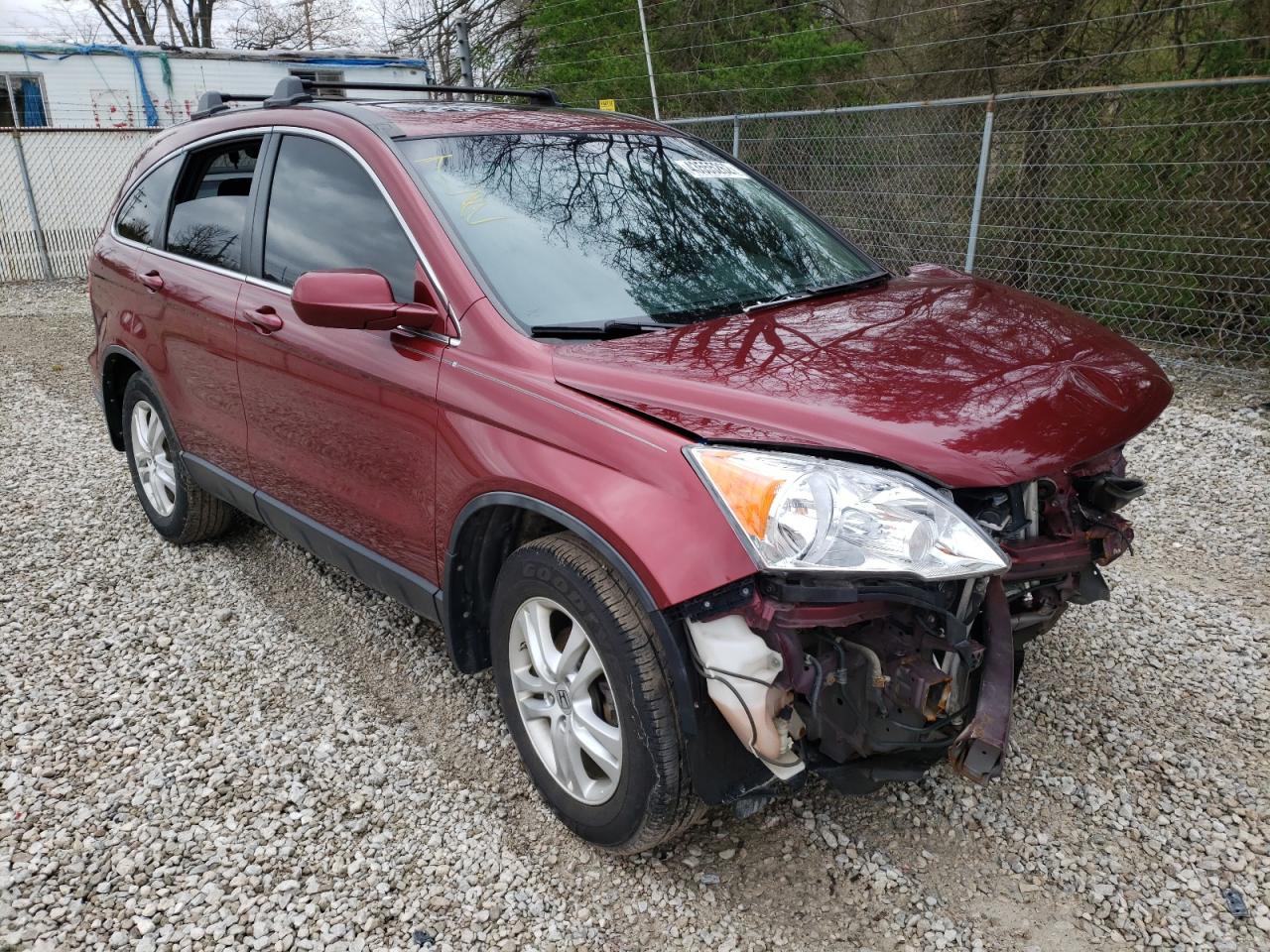 HONDA CR-V 2010 with VIN JHLRE4H70AC014906 - Photo from auction