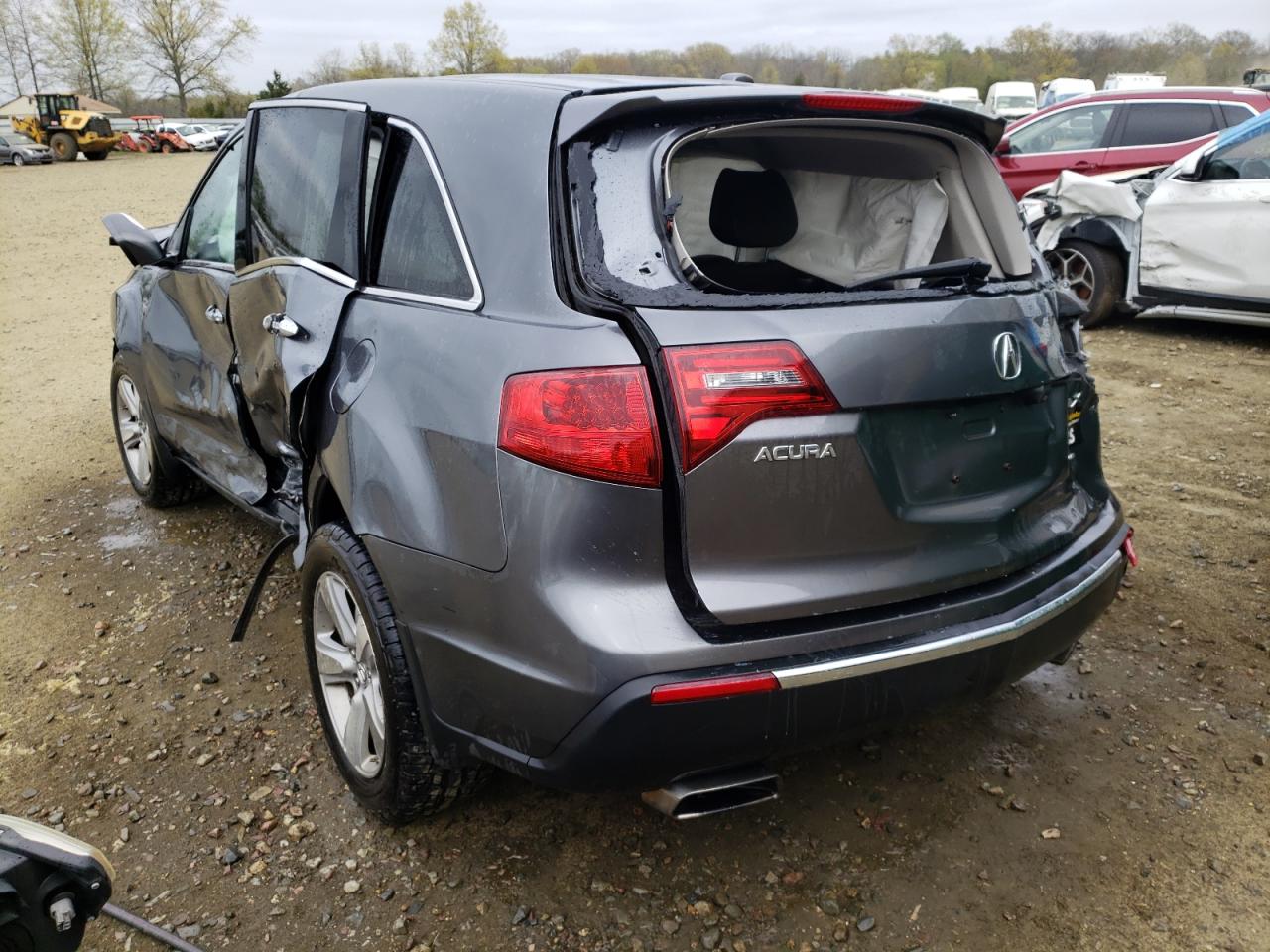 Photo 3 from auction – 2011 ACURA MDX TECHNO with VIN 2HNYD2H6XBH507248