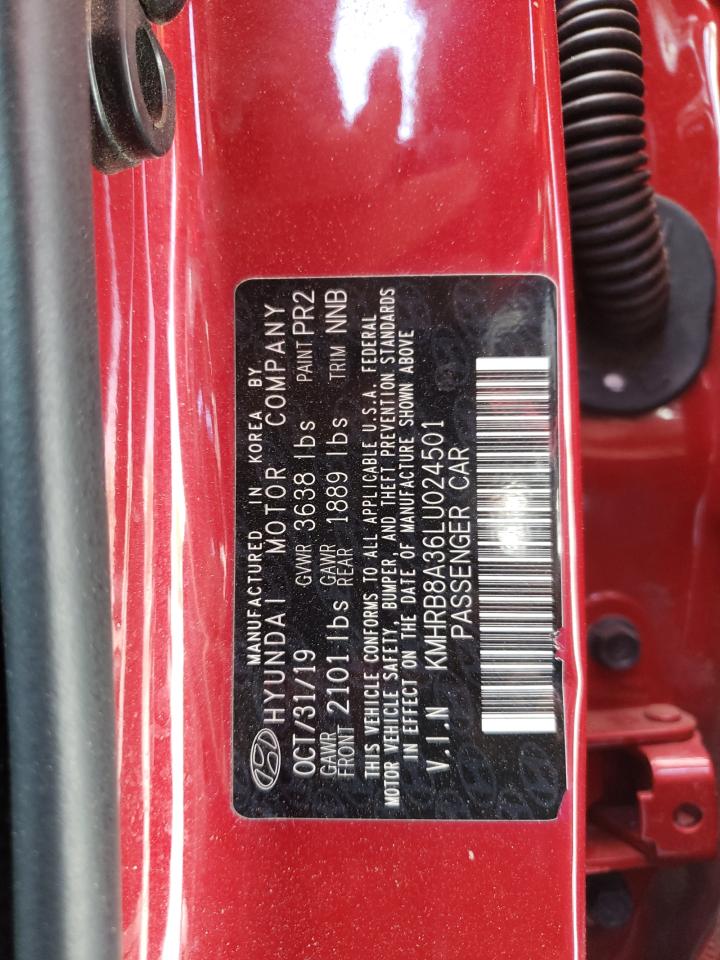 Photo 10 from auction – 2020 HYUNDAI VENUE SE with VIN KMHRB8A36LU024501