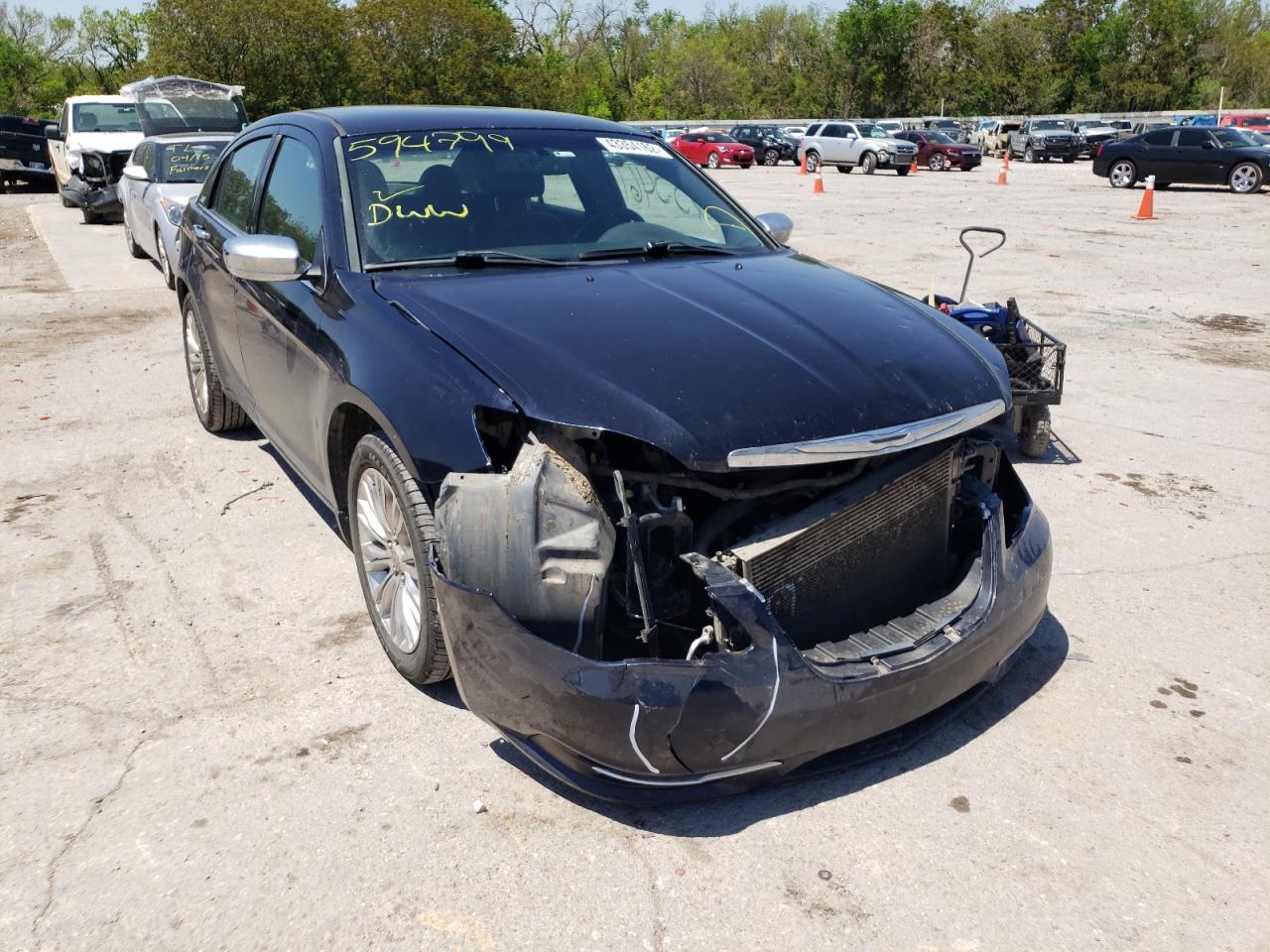 Photo 9 from auction – 2011 CHRYSLER 200 LIMITE with VIN 1C3BC2FB6BN594799