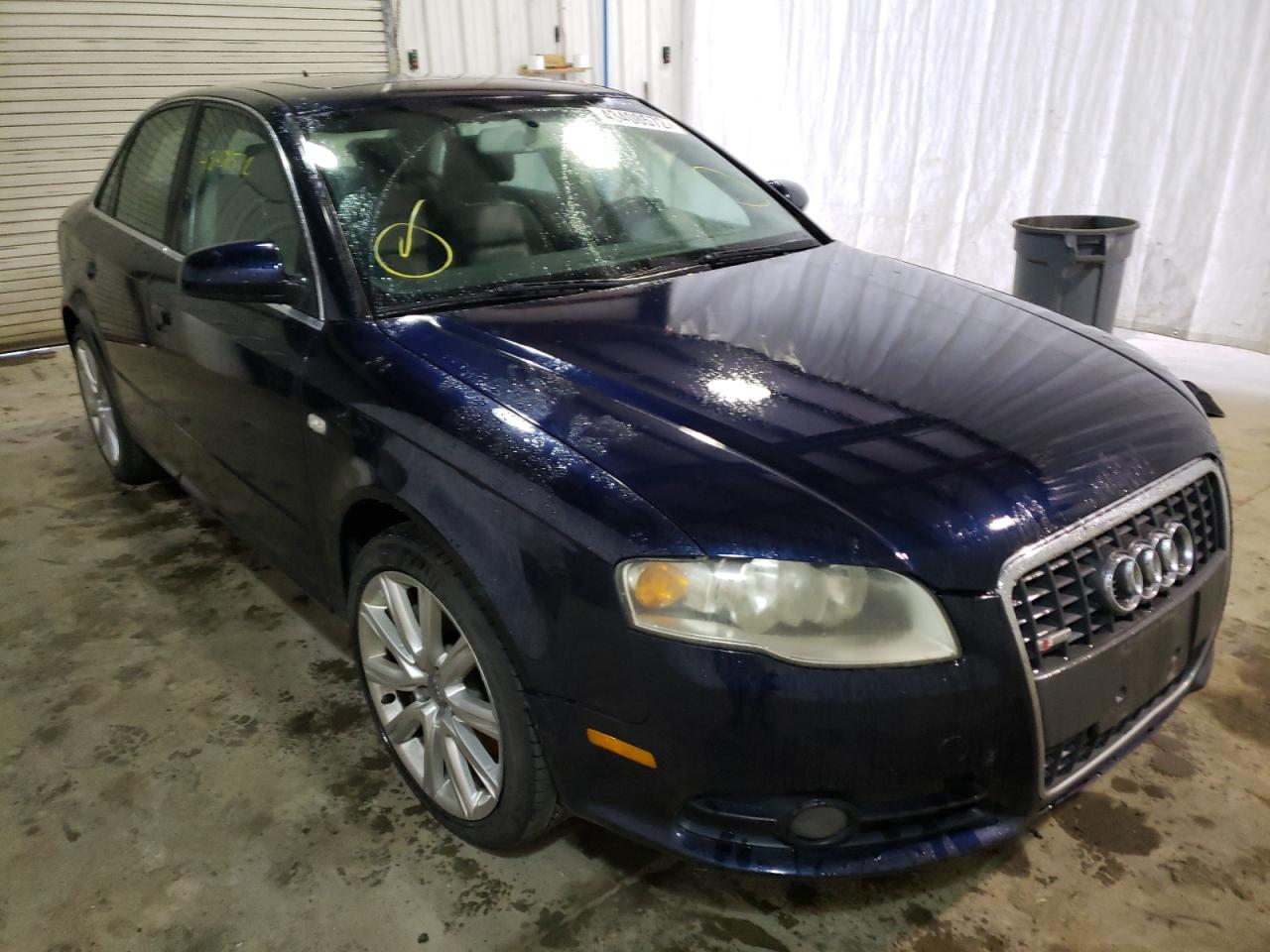 AUDI A4 2.0T QU 2008 with VIN WAUDF78E48A121786 - Photo from auction