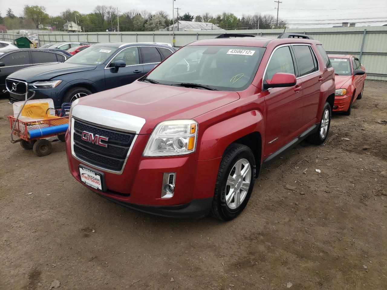 Photo 2 from auction – 2014 GMC TERRAIN SL with VIN 2GKFLWEK5E6369423