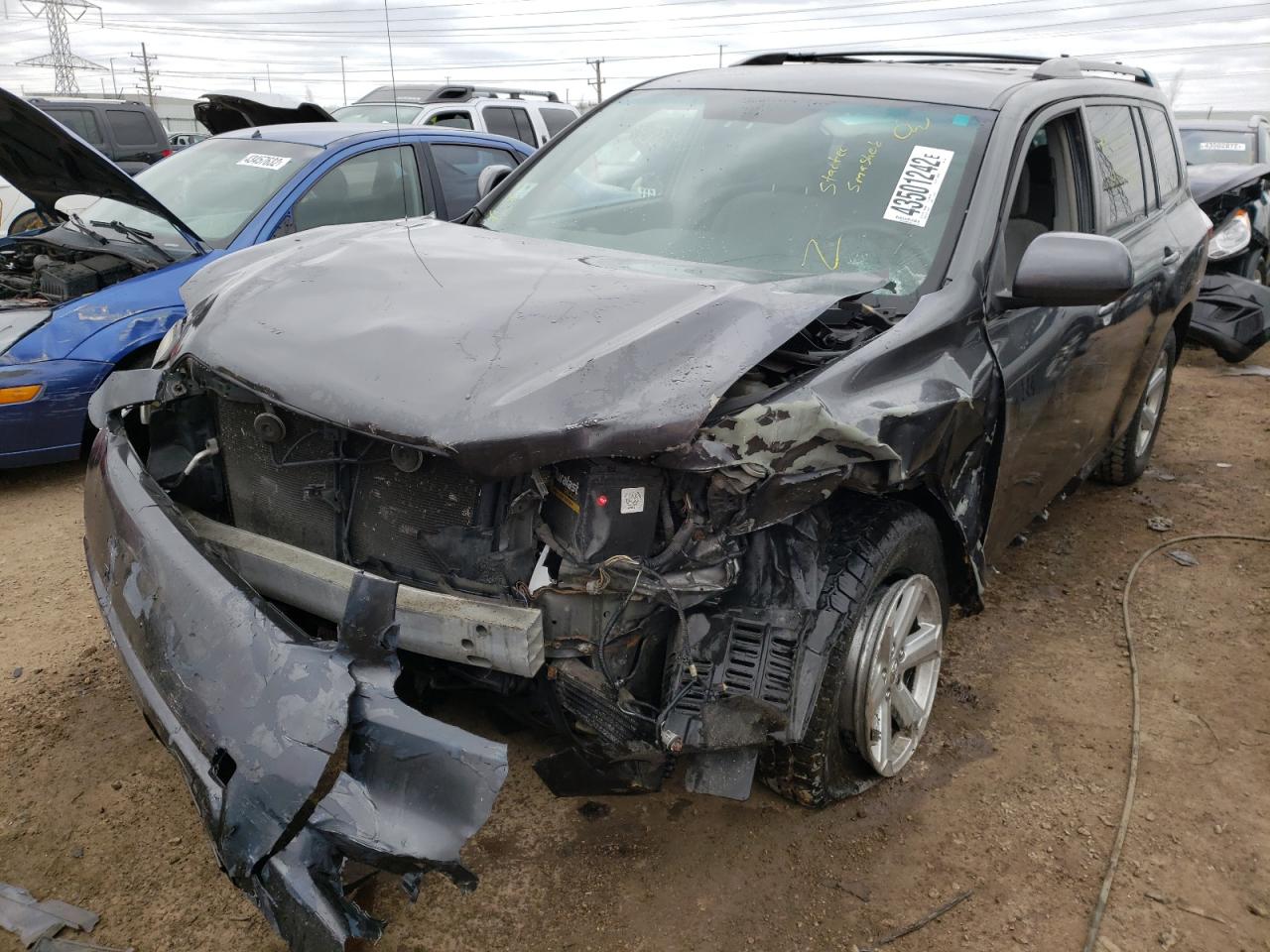 Photo 2 from auction – 2008 TOYOTA HIGHLANDER with VIN JTEDS41A482014604