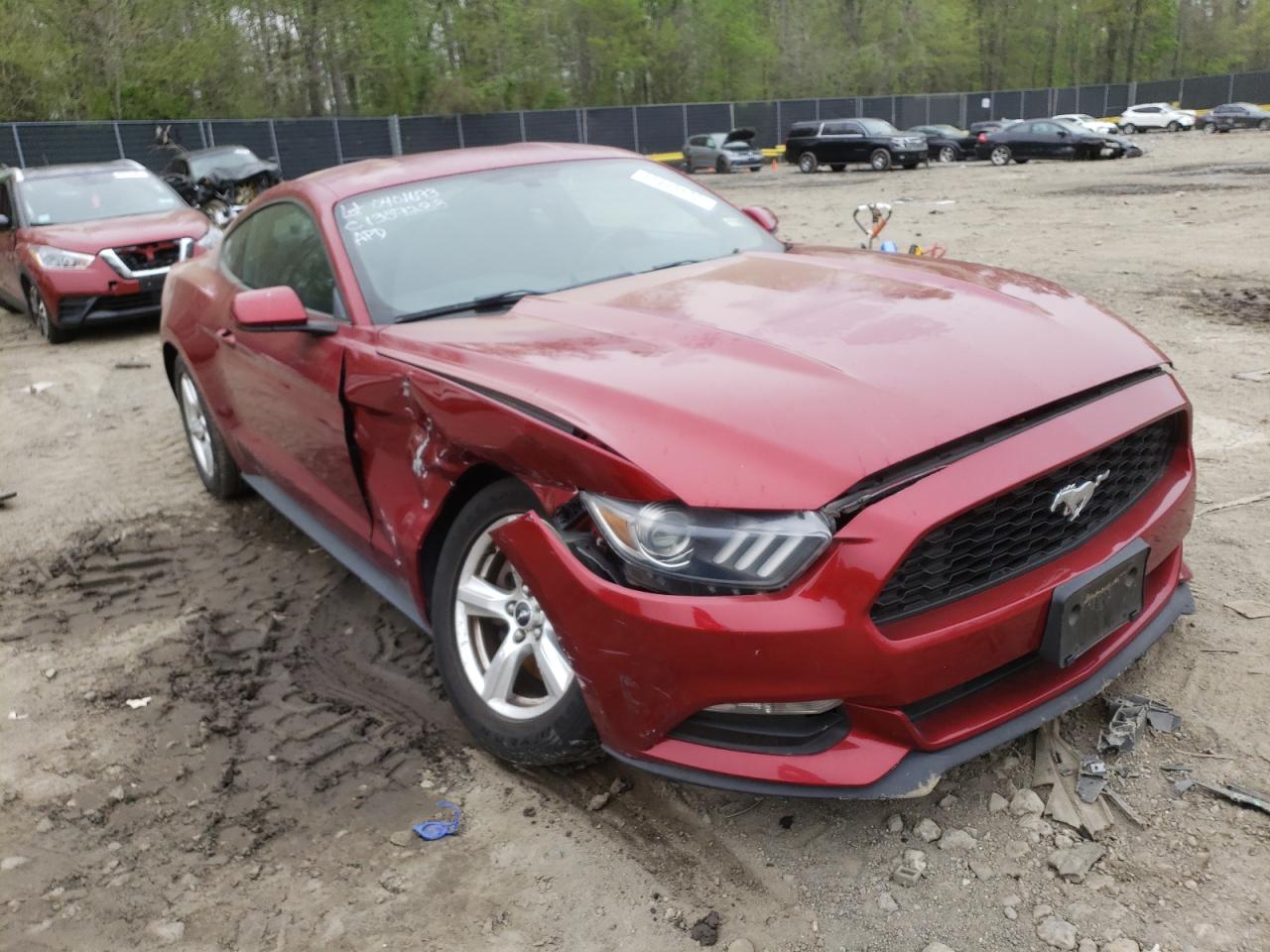 Photo 1 from auction – 2015 FORD MUSTANG with VIN 1FA6P8AM9F5354400