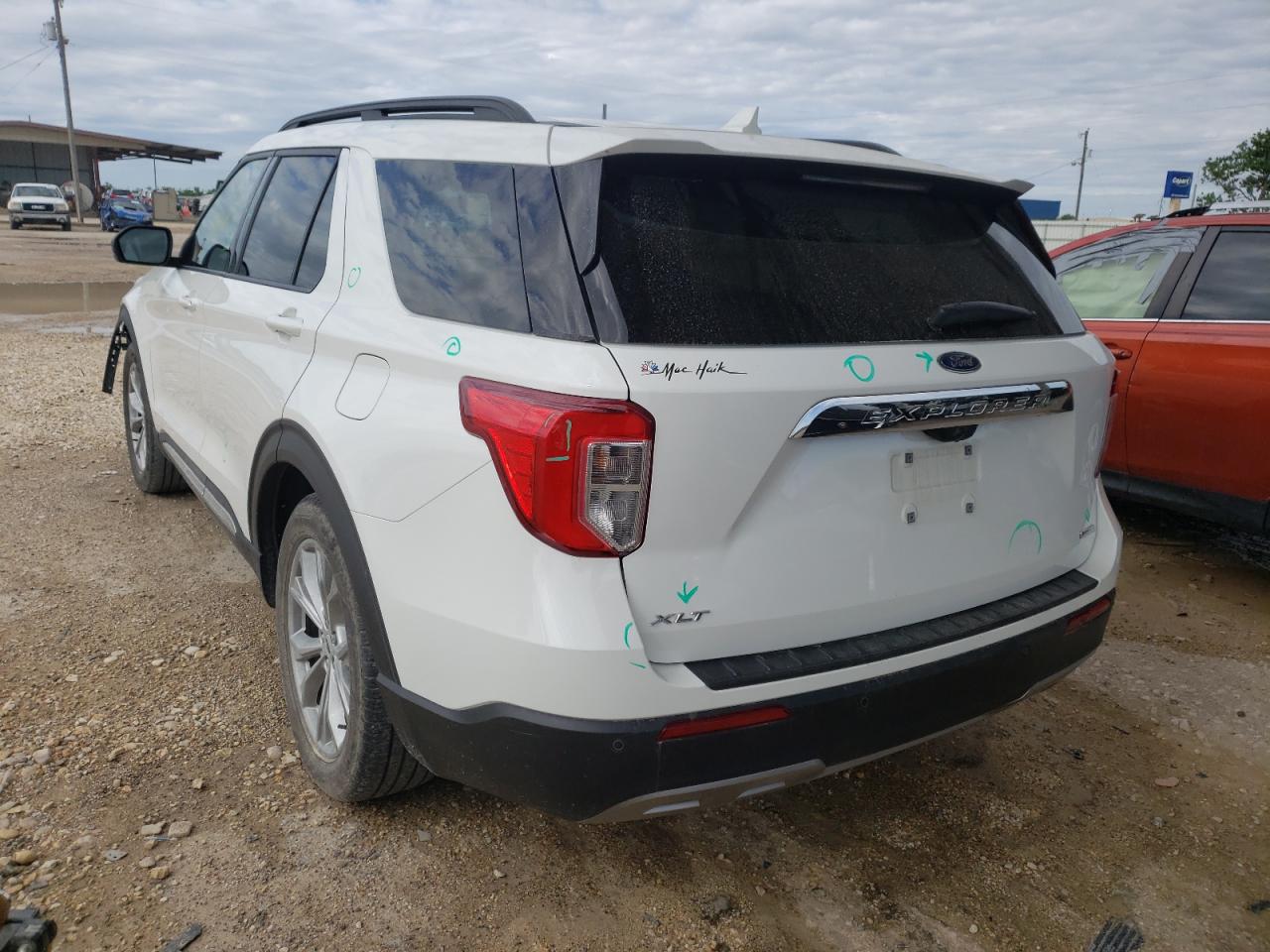 Photo 3 from auction – 2020 FORD EXPLORER X with VIN 1FMSK7DHXLGC79640