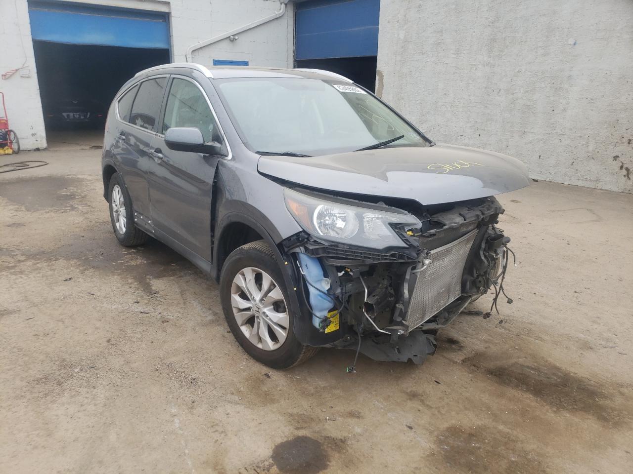 HONDA CR-V EXL 2013 with VIN 2HKRM4H79DH680722 - Photo from auction