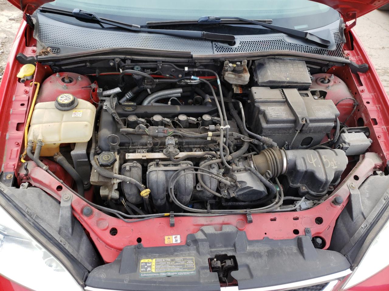 Photo 7 from auction – 2007 FORD FOCUS ZX5 with VIN 1FAHP37N87W332329