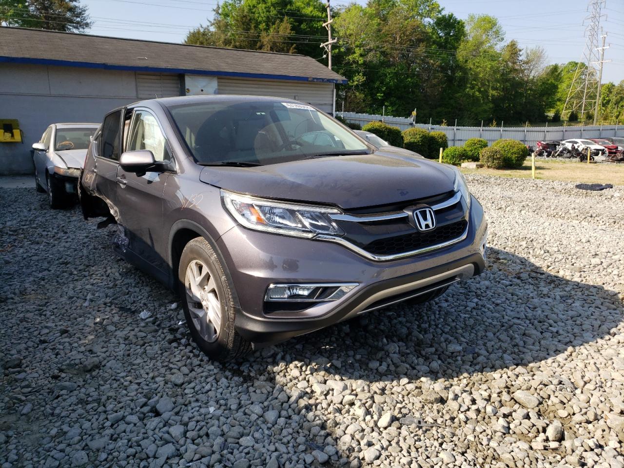 HONDA CR-V EX 2016 with VIN 2HKRM4H52GH657124 - Photo from auction
