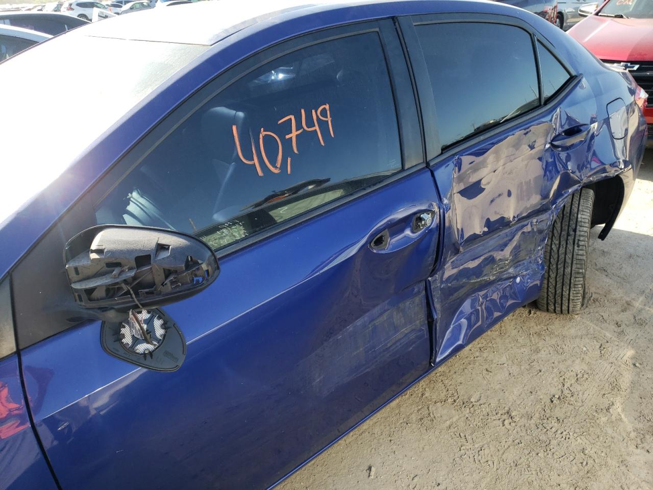 Photo 9 from auction – 2015 TOYOTA COROLLA L with VIN 2T1BURHE8FC384609