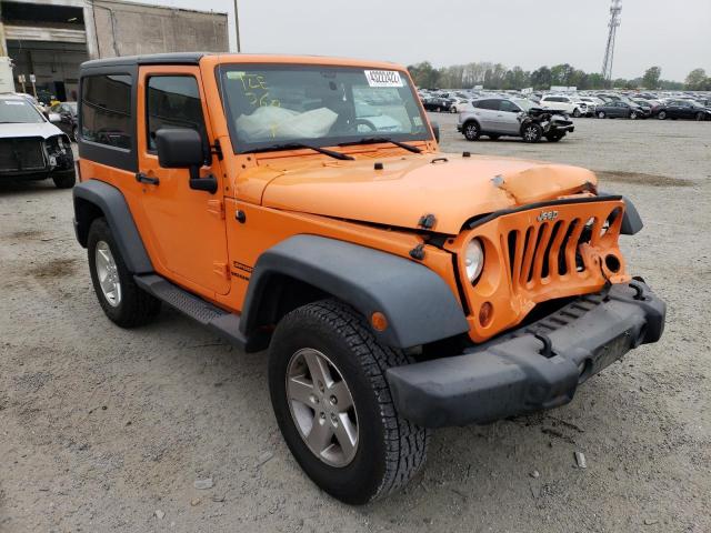 Photo 1 from auction – 2012 JEEP WRANGLER S with VIN 1C4AJWAG8CL239346