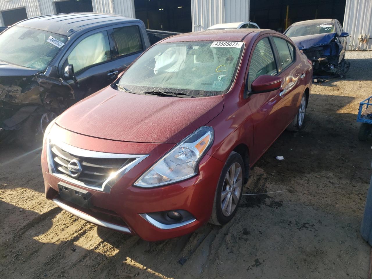 Photo 2 from auction – 2016 NISSAN VERSA S with VIN 3N1CN7AP4GL816745