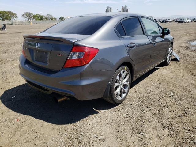 Photo 4 from auction – 2012 HONDA CIVIC SI with VIN 2HGFB6E57CH704192