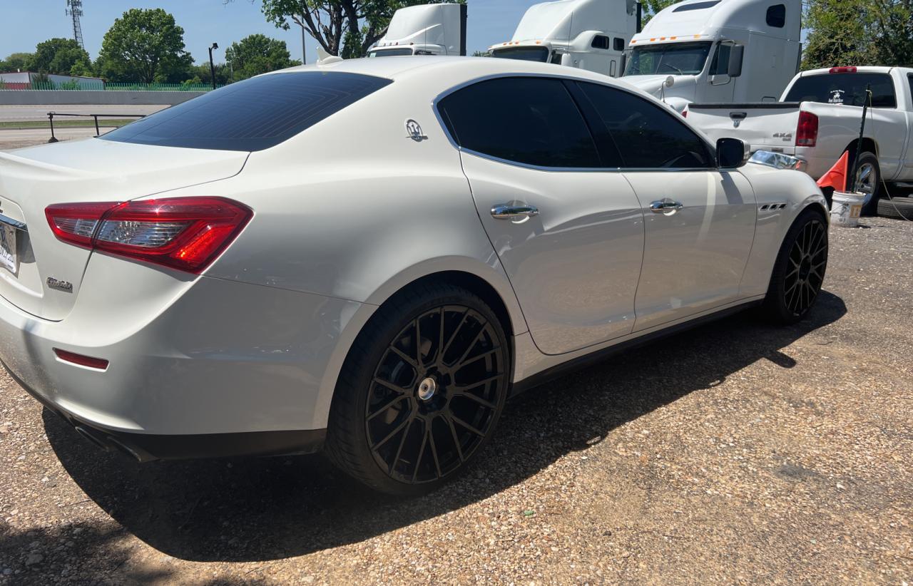 Photo 4 from auction – 2016 MASERATI GHIBLI with VIN ZAM57XSA2G1179447