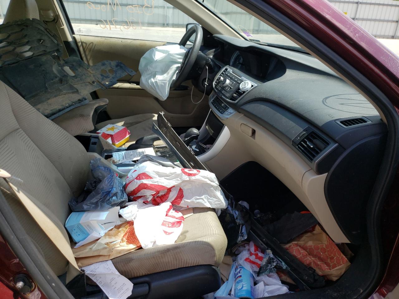 Photo 15 from auction – 2014 HONDA ACCORD with VIN 1HGCR2F3XEA110623