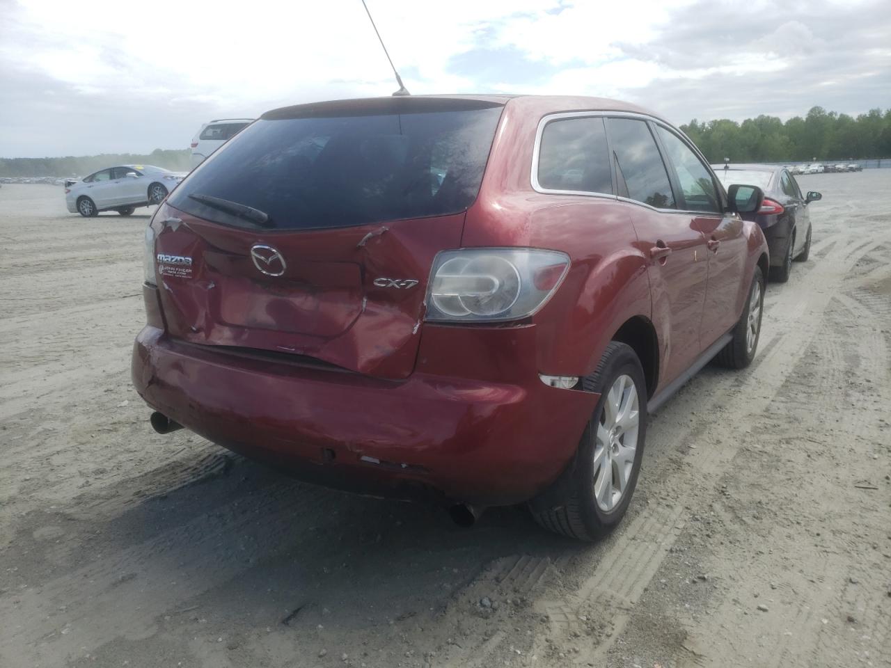 Photo 4 from auction – 2007 MAZDA CX-7 with VIN JM3ER293870160696