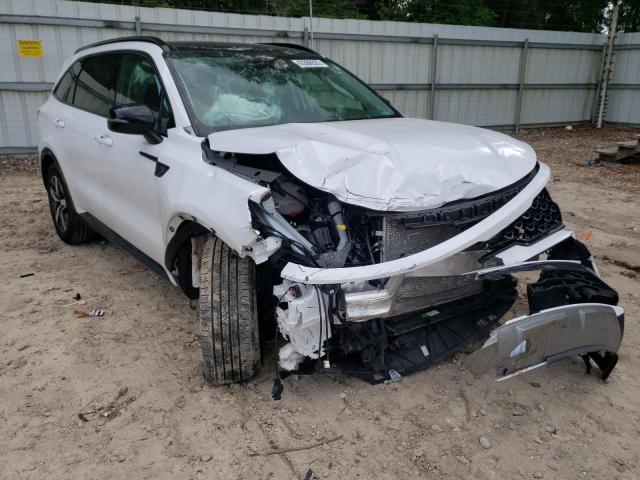 KIA SORENTO S 2021 with VIN 5XYRL4LC2MG011612 - Photo from auction