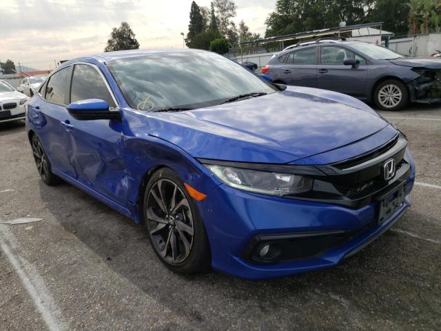 HONDA CIVIC SPOR 2019 with VIN 2HGFC2F89KH534737 - Photo from auction