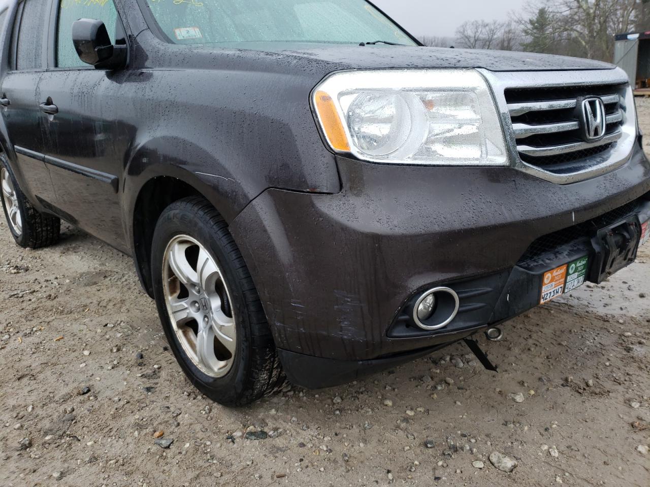 Photo 9 from auction – 2012 HONDA PILOT EXL with VIN 5FNYF4H54CB056117