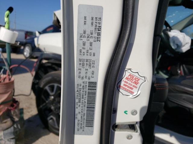 Photo 10 from auction – 2019 JEEP COMPASS TR with VIN 3C4NJDDB7KT669068