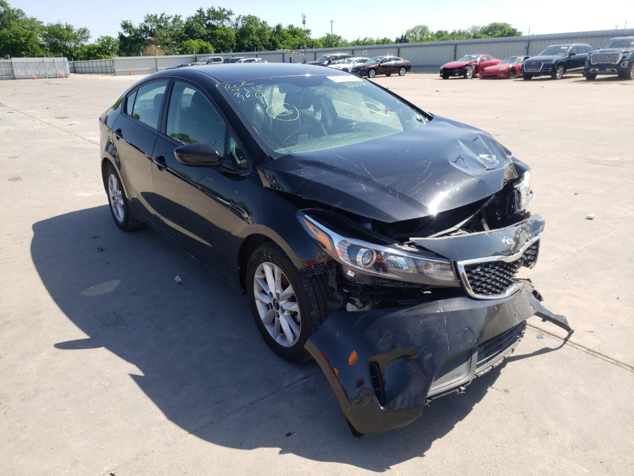KIA FORTE LX 2017 with VIN 3KPFL4A73HE106210 - Photo from auction