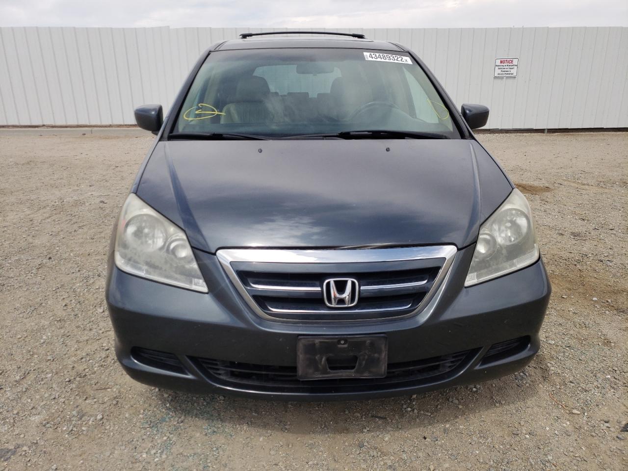 Photo 9 from auction – 2006 HONDA ODYSSEY EX with VIN 5FNRL38676B446679