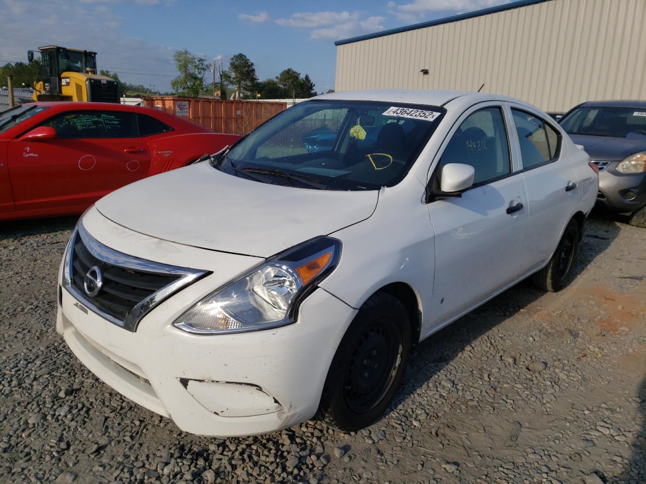 Photo 2 from auction – 2016 NISSAN VERSA S with VIN 3N1CN7AP6GL888188