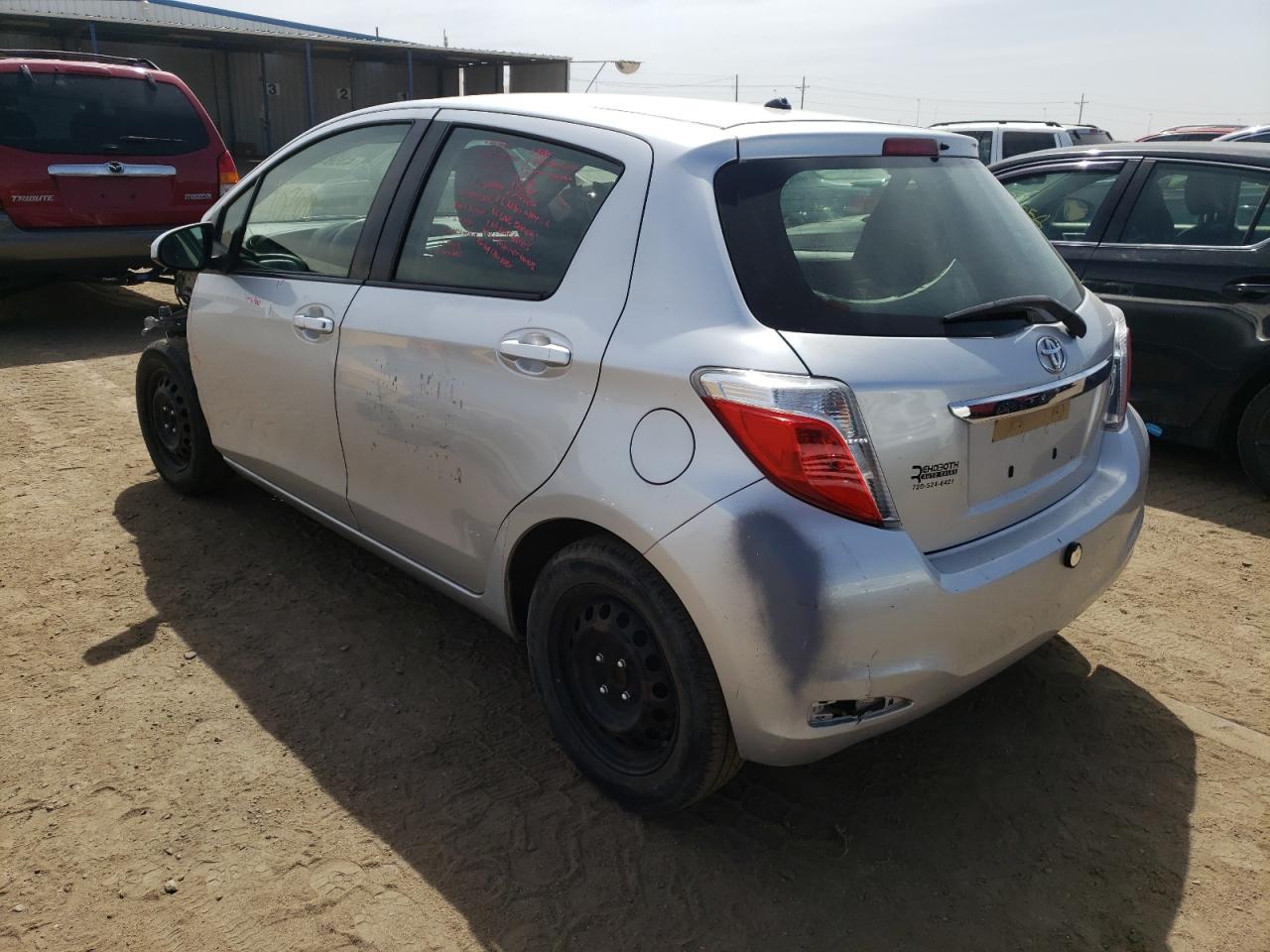 Photo 3 from auction – 2013 TOYOTA YARIS with VIN JTDKTUD37DD567123