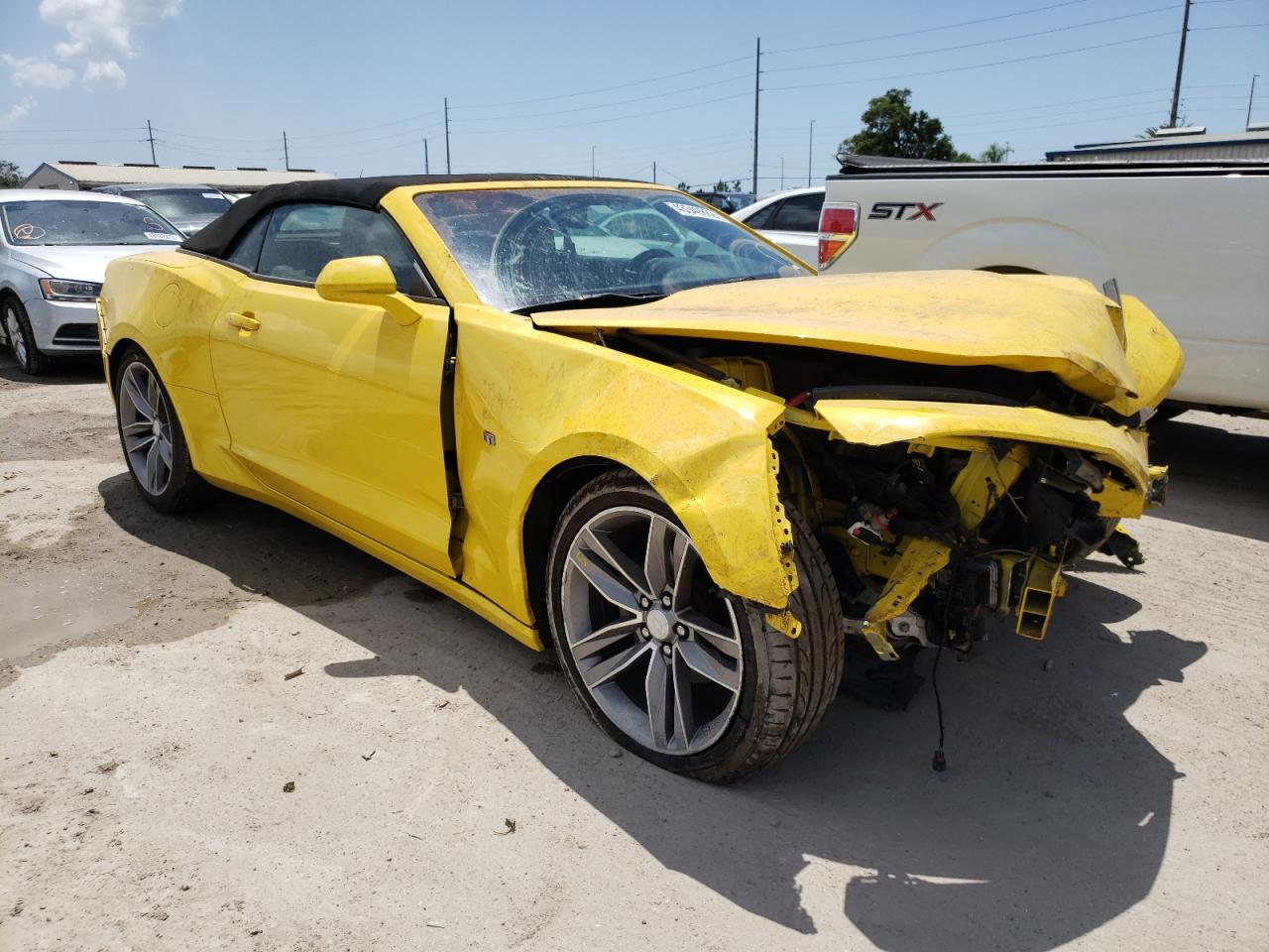 Photo 1 from auction – 2018 CHEVROLET CAMARO LT with VIN 1G1FB3DS1J0148959
