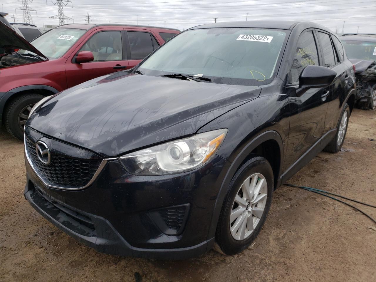 Photo 2 from auction – 2013 MAZDA CX-5 SPORT with VIN JM3KE4BEXD0113574
