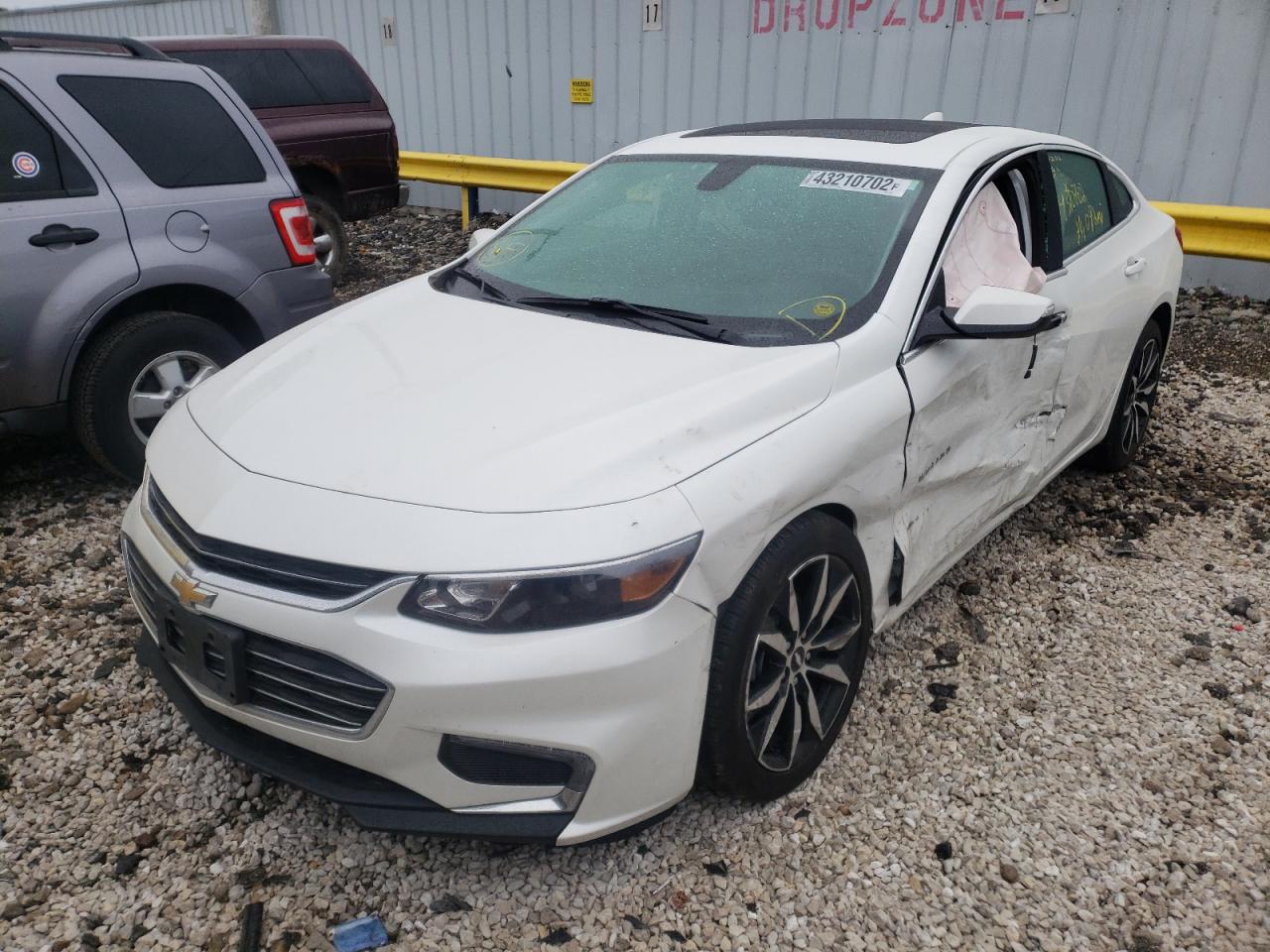 Photo 2 from auction – 2018 CHEVROLET MALIBU LT with VIN 1G1ZD5ST2JF215869
