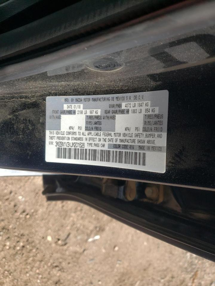 Photo 10 from auction – 2018 MAZDA 3 TOURING with VIN 3MZBN1V3XJM201628