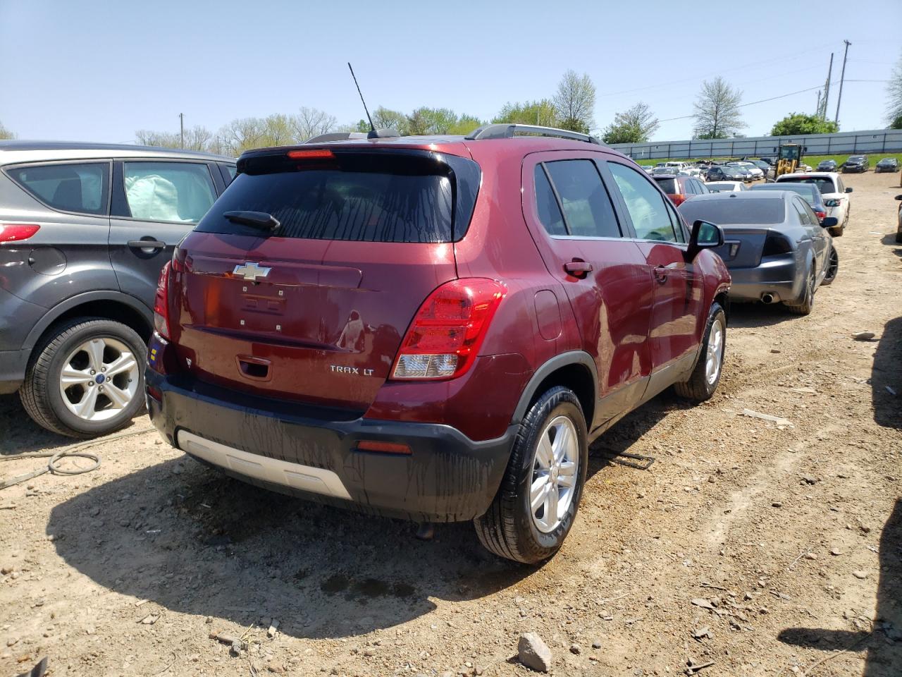 Photo 4 from auction – 2016 CHEVROLET TRAX 1LT with VIN 3GNCJLSB0GL171992