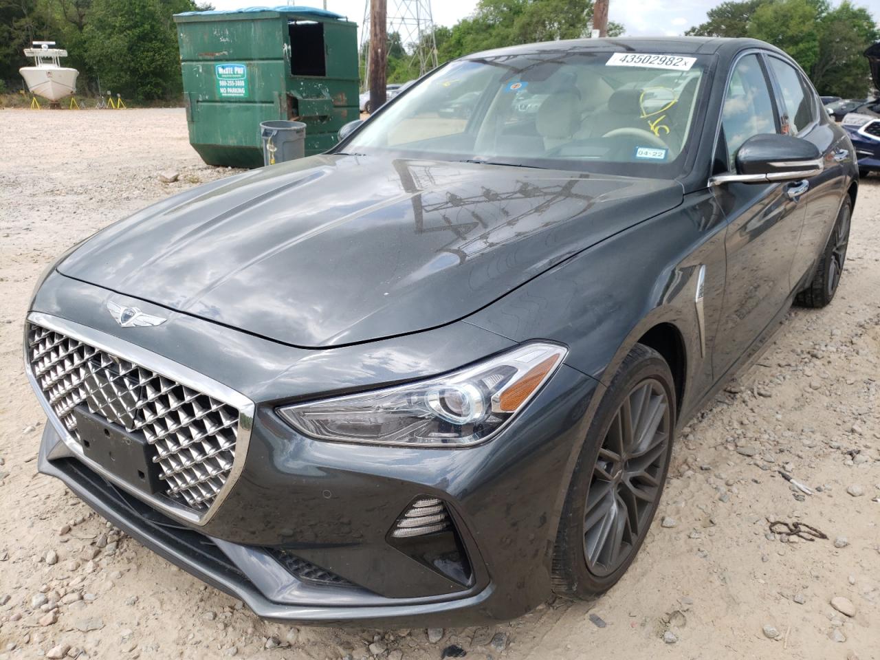 Photo 2 from auction – 2019 GENESIS G70 PRESTI with VIN KMTG34LE5KU019743