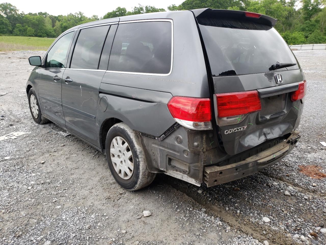 Photo 3 from auction – 2010 HONDA ODYSSEY LX with VIN 5FNRL3H22AB007203