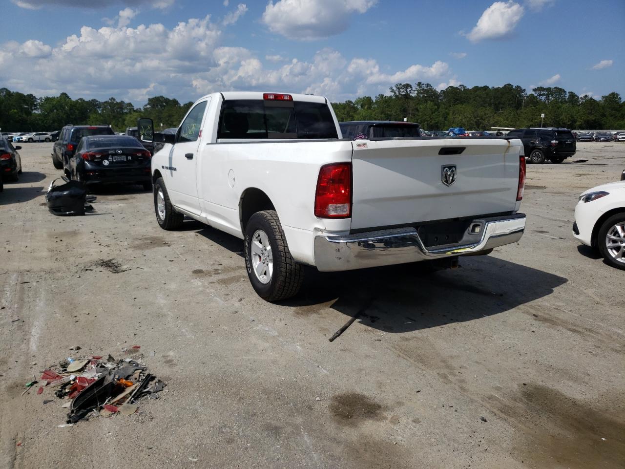 Photo 3 from auction – 2011 DODGE RAM 1500 with VIN 3D7JB1ET4BG605148
