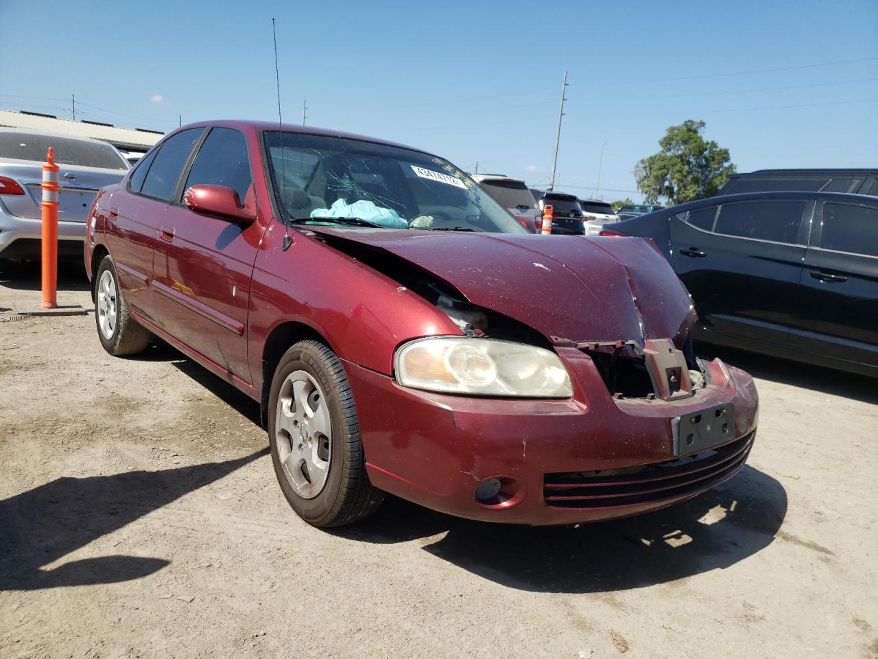 NISSAN SENTRA 1.8 2005 with VIN 3N1CB51D45L476657 - Photo from auction