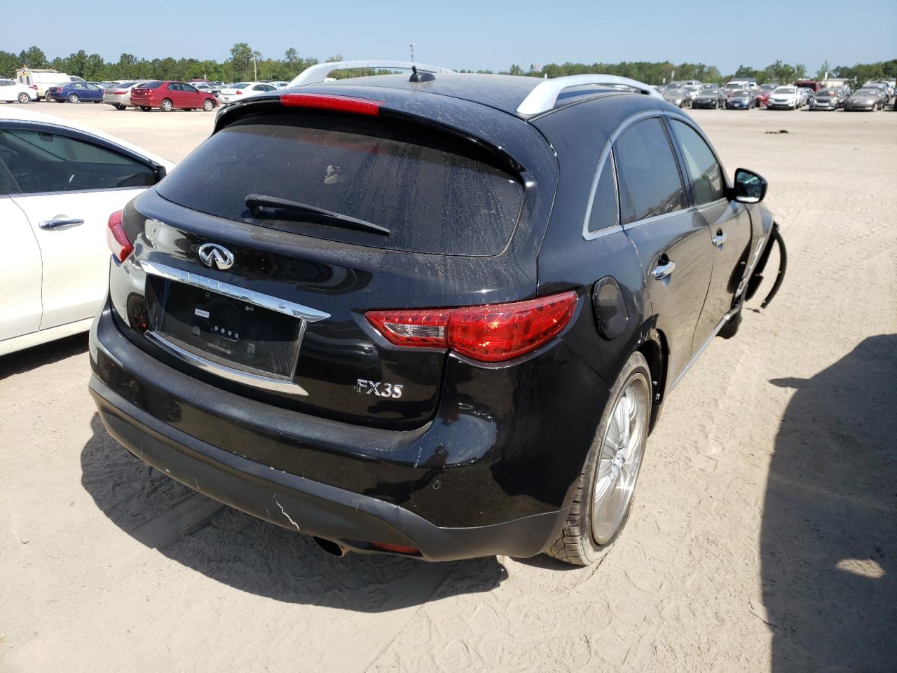 Photo 4 from auction – 2009 INFINITI FX35 with VIN JNRAS18U39M100448
