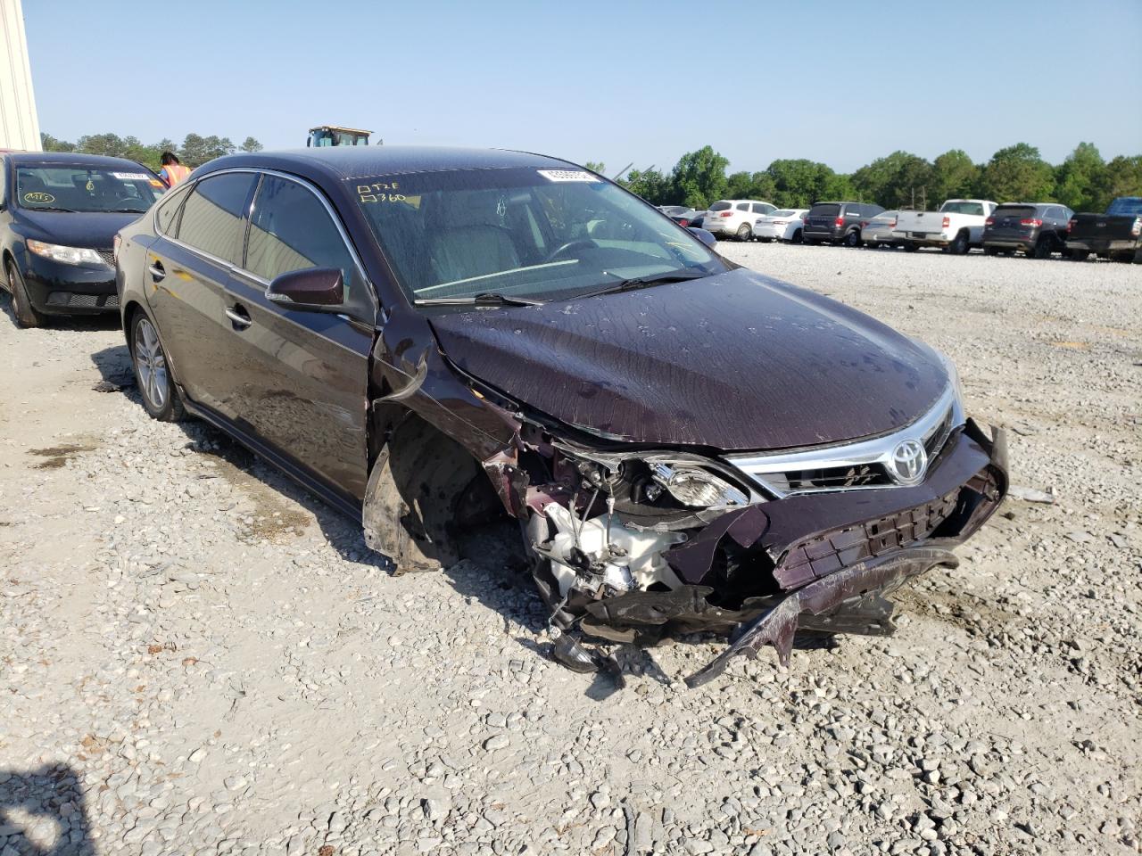 TOYOTA AVALON BAS 2014 with VIN 4T1BK1EBXEU089655 - Photo from auction