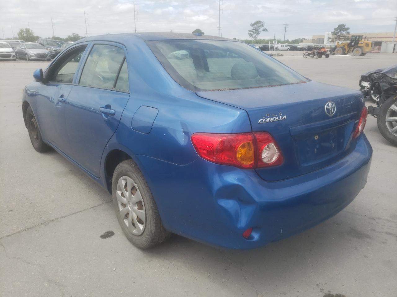 Photo 3 from auction – 2009 TOYOTA COROLLA BA with VIN JTDBL40E39J021452