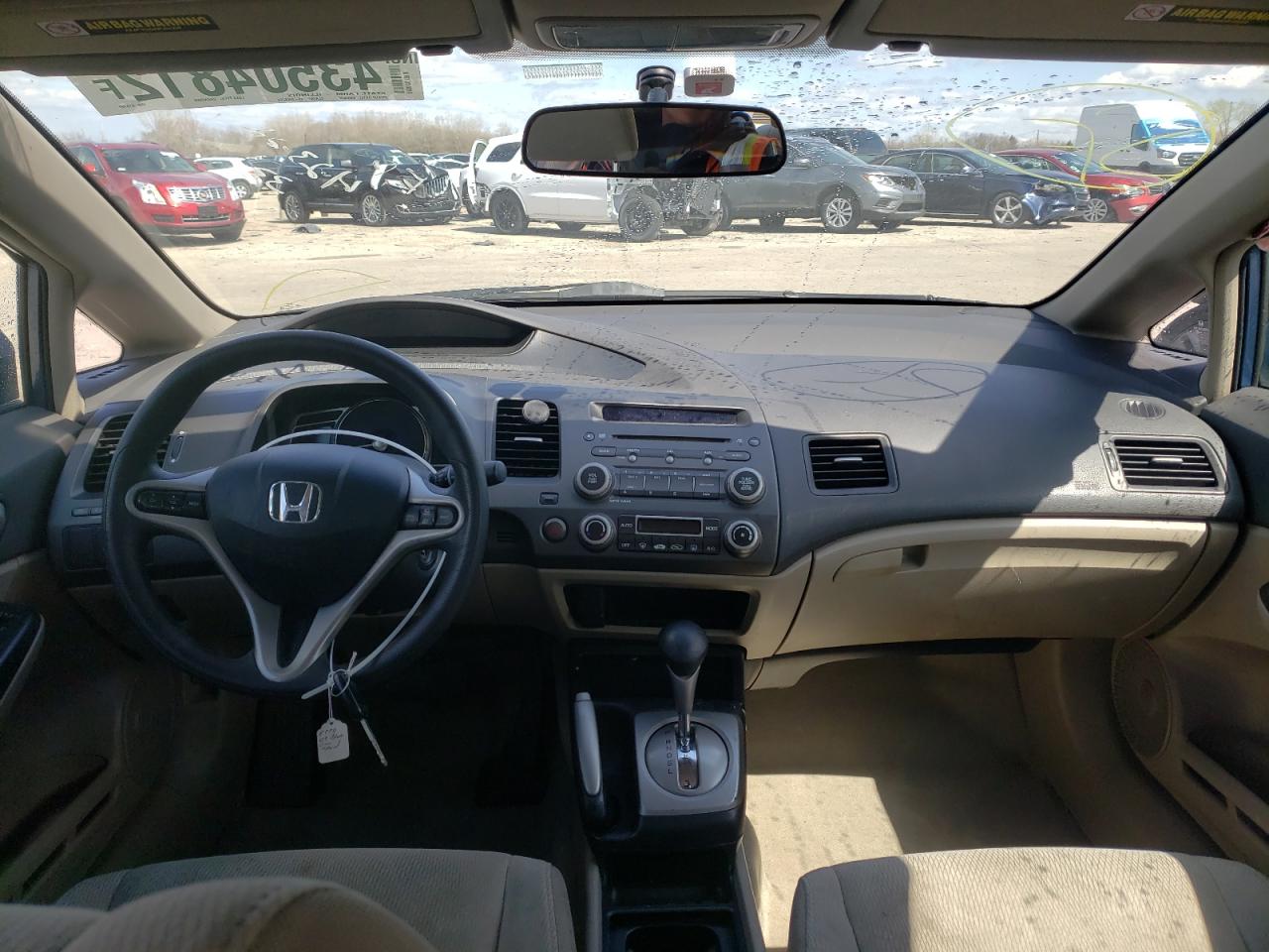 Photo 9 from auction – 2009 HONDA CIVIC HYBR with VIN JHMFA36279S015709