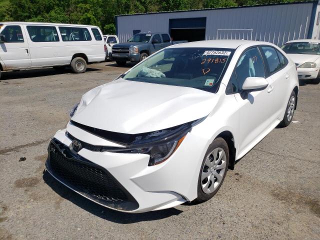 Photo 2 from auction – 2022 TOYOTA COROLLA LE with VIN 5YFEPMAE6NP291815