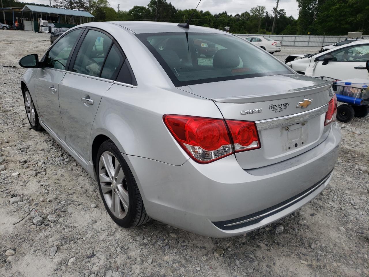Photo 3 from auction – 2014 CHEVROLET CRUZE LTZ with VIN 1G1PG5SB4E7262813