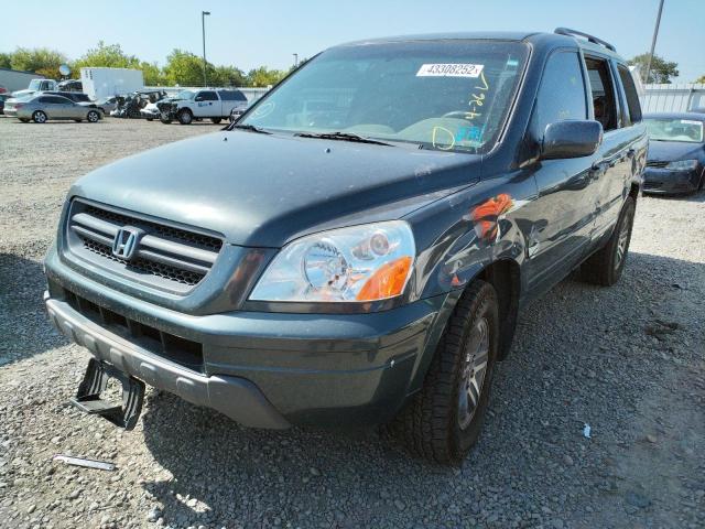 Photo 2 from auction – 2005 HONDA PILOT EX with VIN 2HKYF18485H500528
