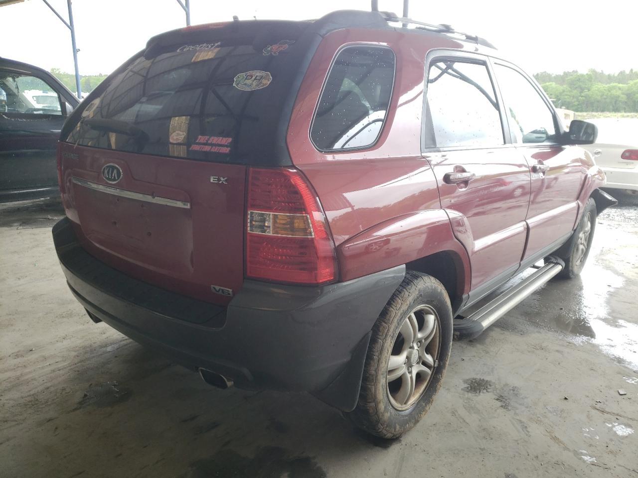 Photo 4 from auction – 2007 KIA SPORTAGE E with VIN KNDJF723977395994